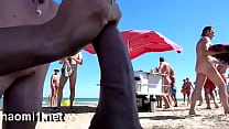 suck a big dick on a public beach
