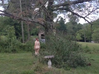 Stripping in Public - Nudist Video