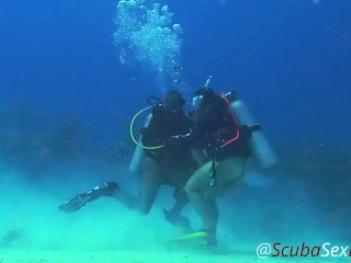 Fucking Under the Sea, Part 2 - DON'T PANIC... We continued the dive and fucked again! - Nudist Video