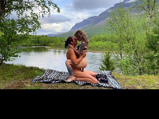We followed the river and it led us to this - RosySky - HD 30fps - Nudist Video