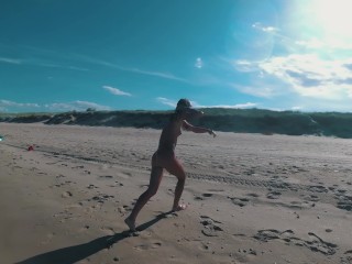 Teaser I nude on the beaches of Spain 4k hd - Nudist Video