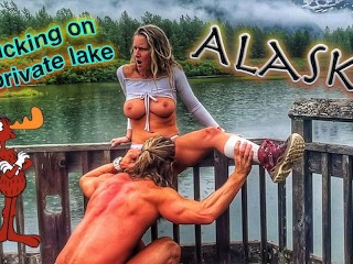 Sex in thongs private Lake in Alaska - Nudist Video